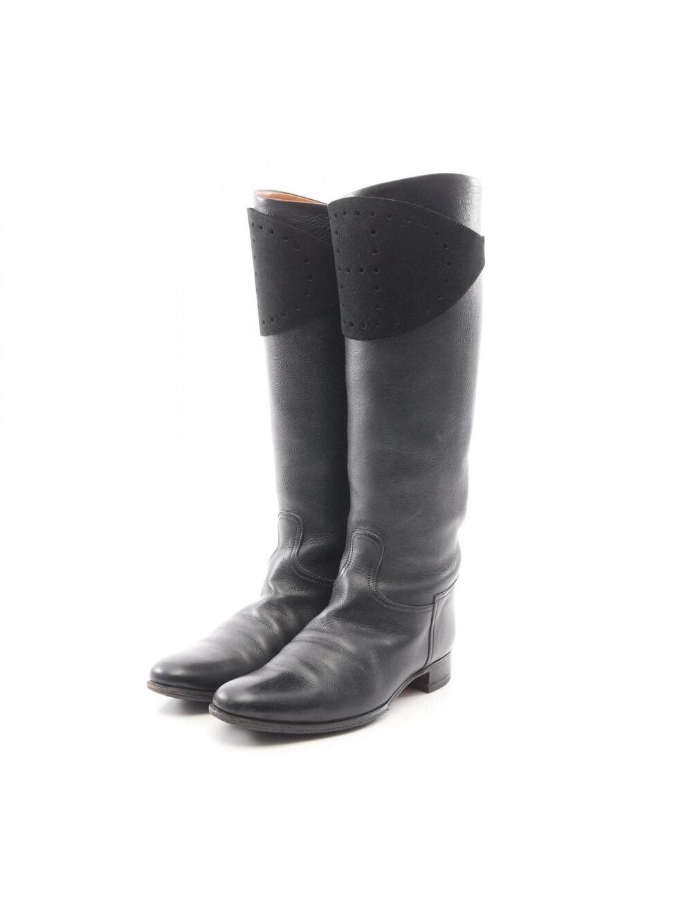 Hermes Evelyne Boots Leather Suede #272691H51B